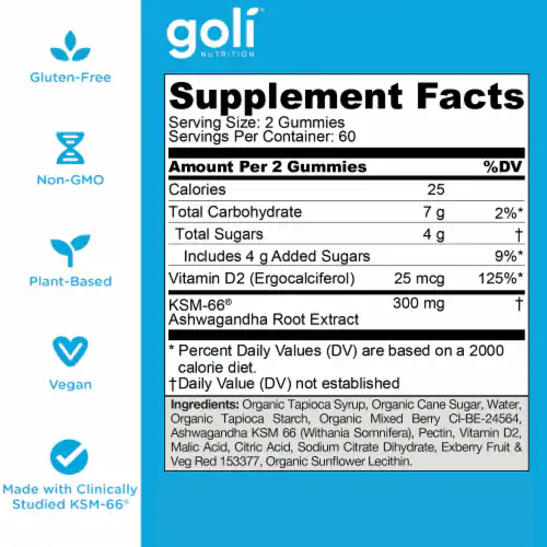 Goli Stress Relief Supplement