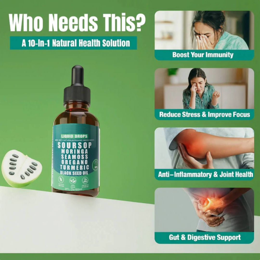 Soursop natural drops