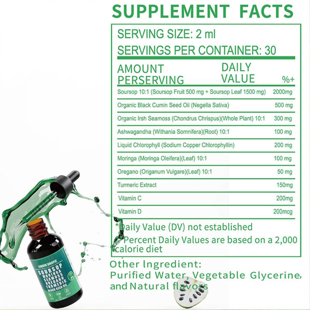 Soursop natural drops