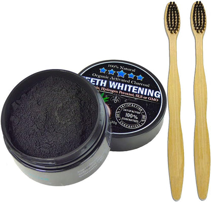 Dentifrice blanchissant au charbon actif