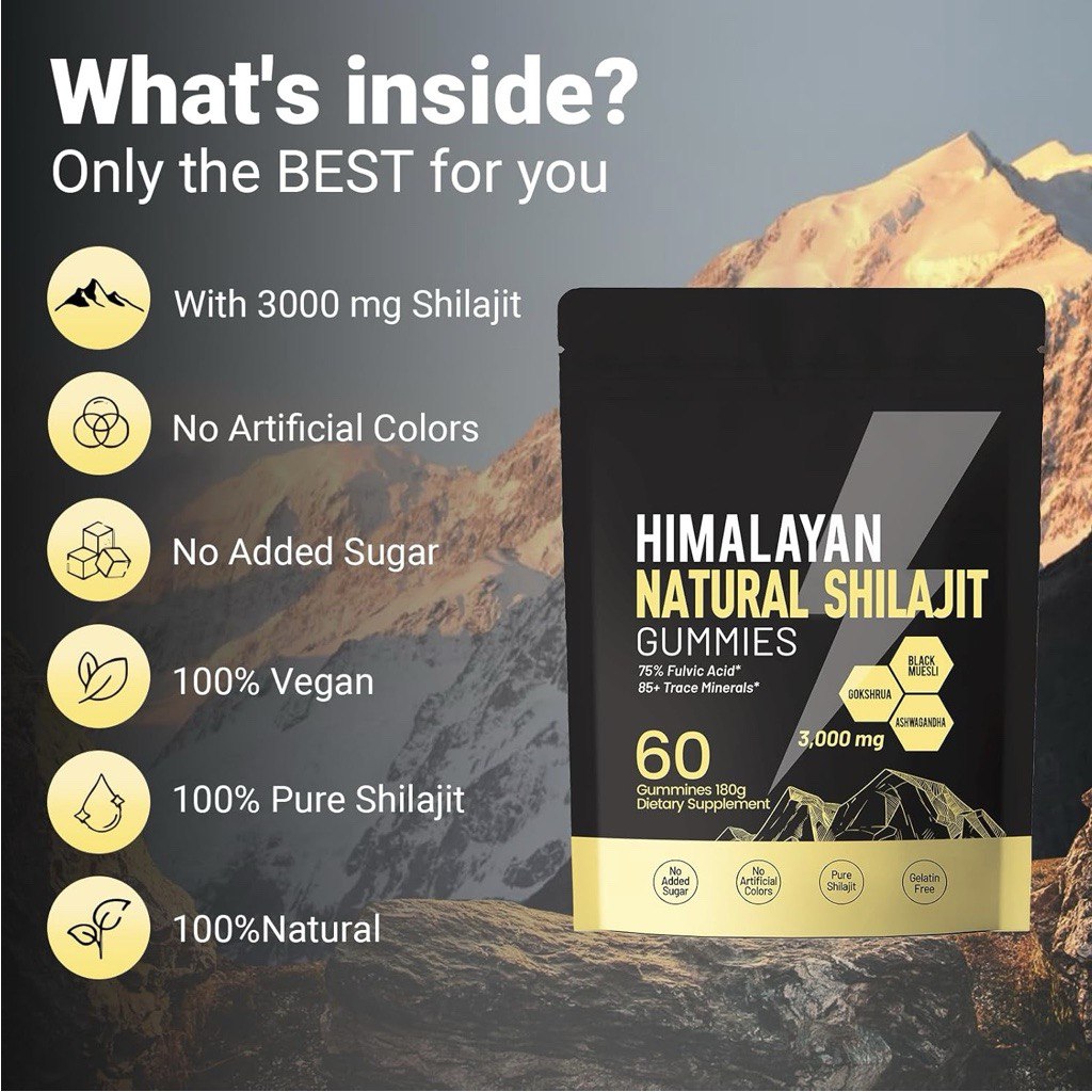 Himalayan Shilajit Gummies
